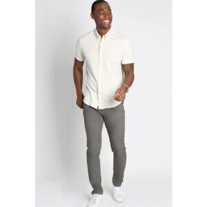 NWT JACHS Stretch Straight Fit 5 Pocket Twill Gray Pant Size 30x29